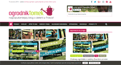 Desktop Screenshot of ogrodniktomek.pl